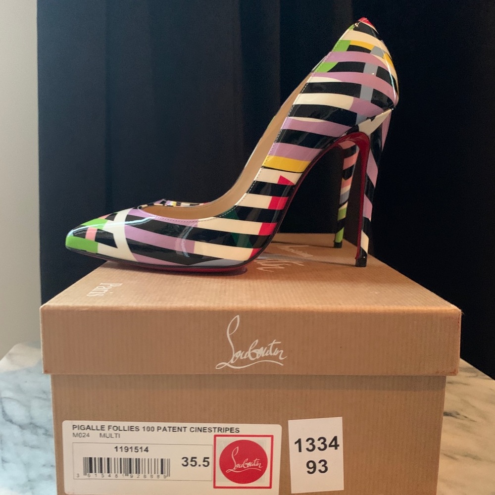 Limited Edition Christian Louboutin Pigalle Follies size 35.5 / 6.5